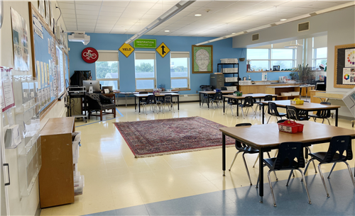 k-2 art room, studio, creative lab